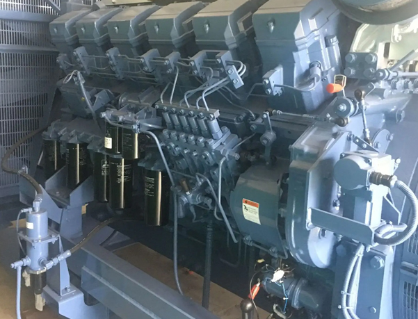 Mitsubishi 1000kW generatorsæt